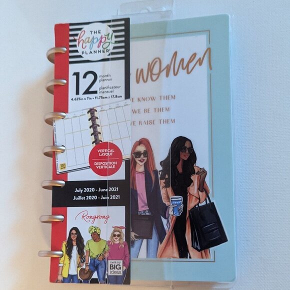 NWT Happy Planner Mini Rong Rong 'Women' Vertical 12 Month Planner Outdated NEW - Picture 1 of 6